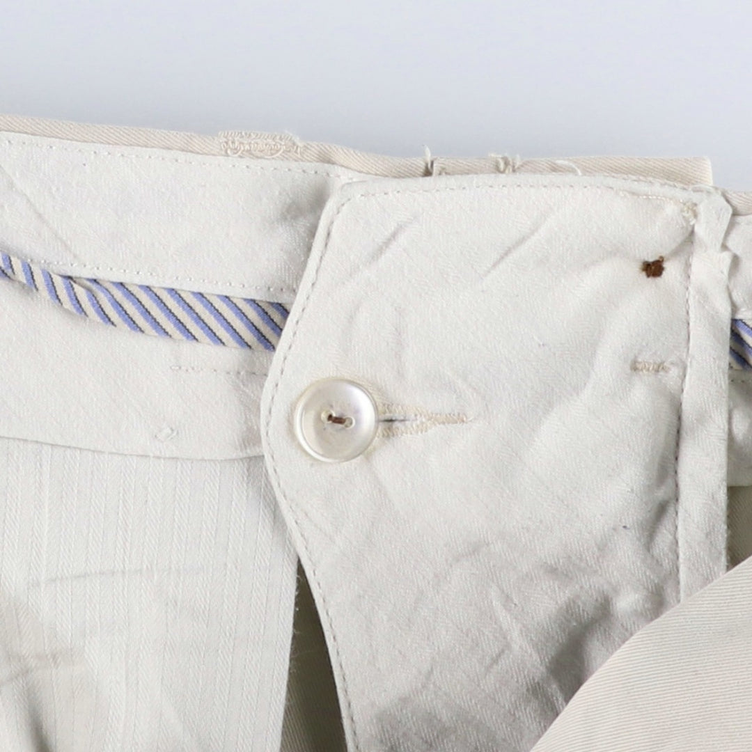 Ralph Lauren POLO by Ralph Lauren SUFFIELD FIT Men's W36 (approx.) cotton ivory Vintage Second Hand