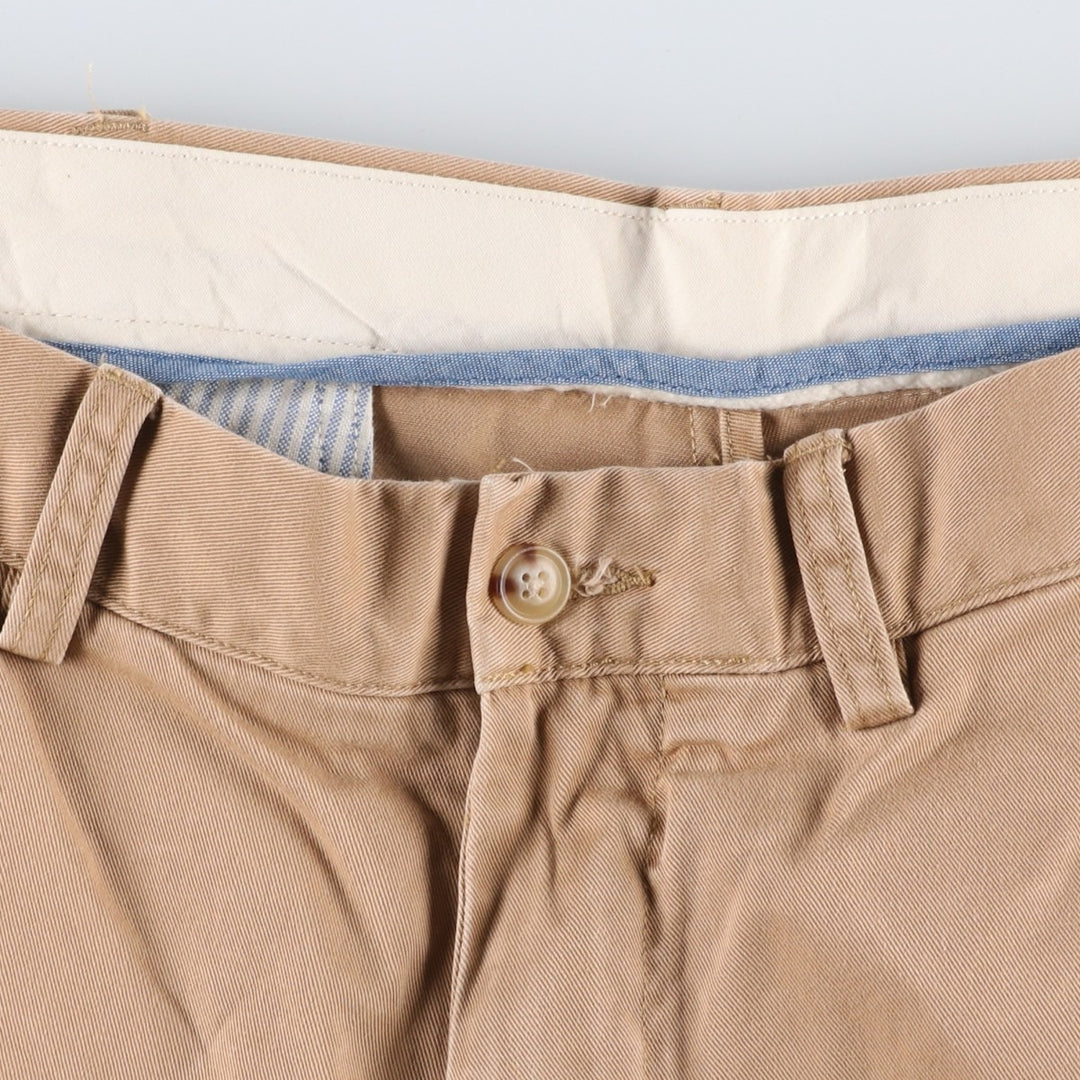 Ralph Lauren POLO RALPH LAUREN Relaxed Fit Chino Pants, Men's Size W37 (approx.) cotton Beige type Vintage Second Hand