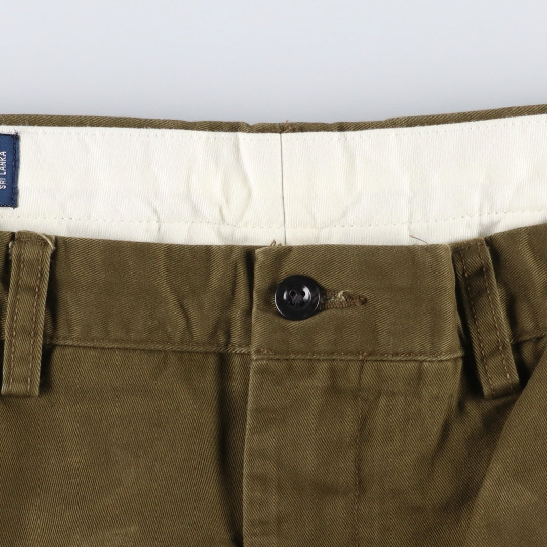 Ralph Lauren POLO by Ralph Lauren PRESTON PANT Chino pants for men, equivalent to w36 cotton brown type Vintage Second Hand