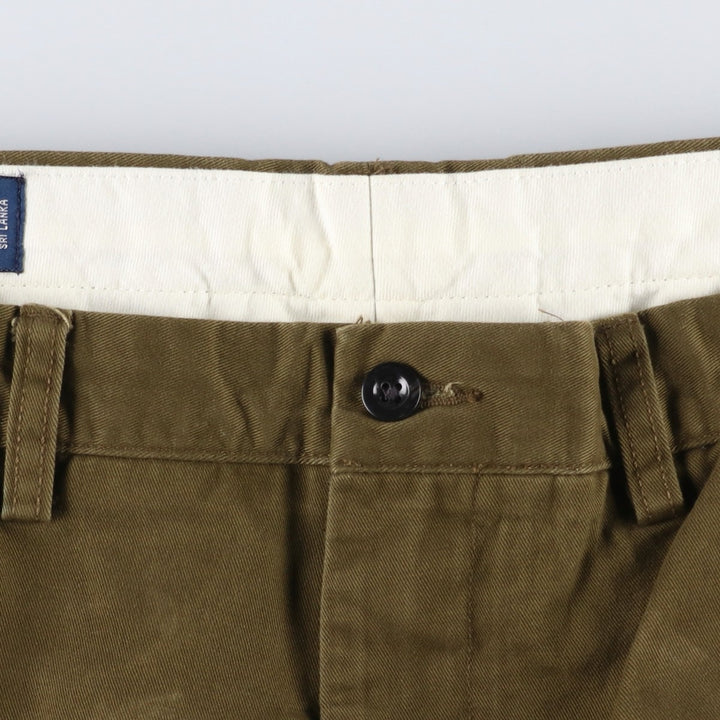 Ralph Lauren POLO by Ralph Lauren PRESTON PANT Chino pants for men, equivalent to w36 cotton brown type Vintage Second Hand