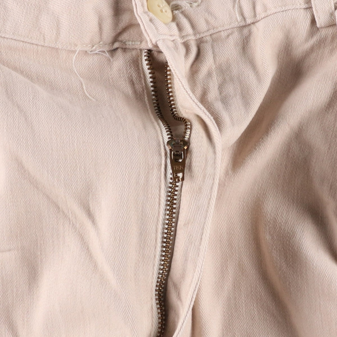 Ralph Lauren POLO by Ralph Lauren Two-pleat Chino Pants for Men, W34 equivalent cotton Beige type Vintage Second Hand