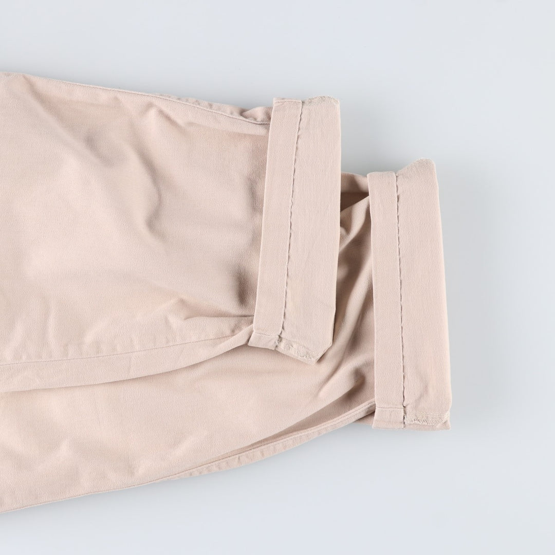 Ralph Lauren POLO by Ralph Lauren Two-pleat Chino Pants for Men, W34 equivalent cotton Beige type Vintage Second Hand