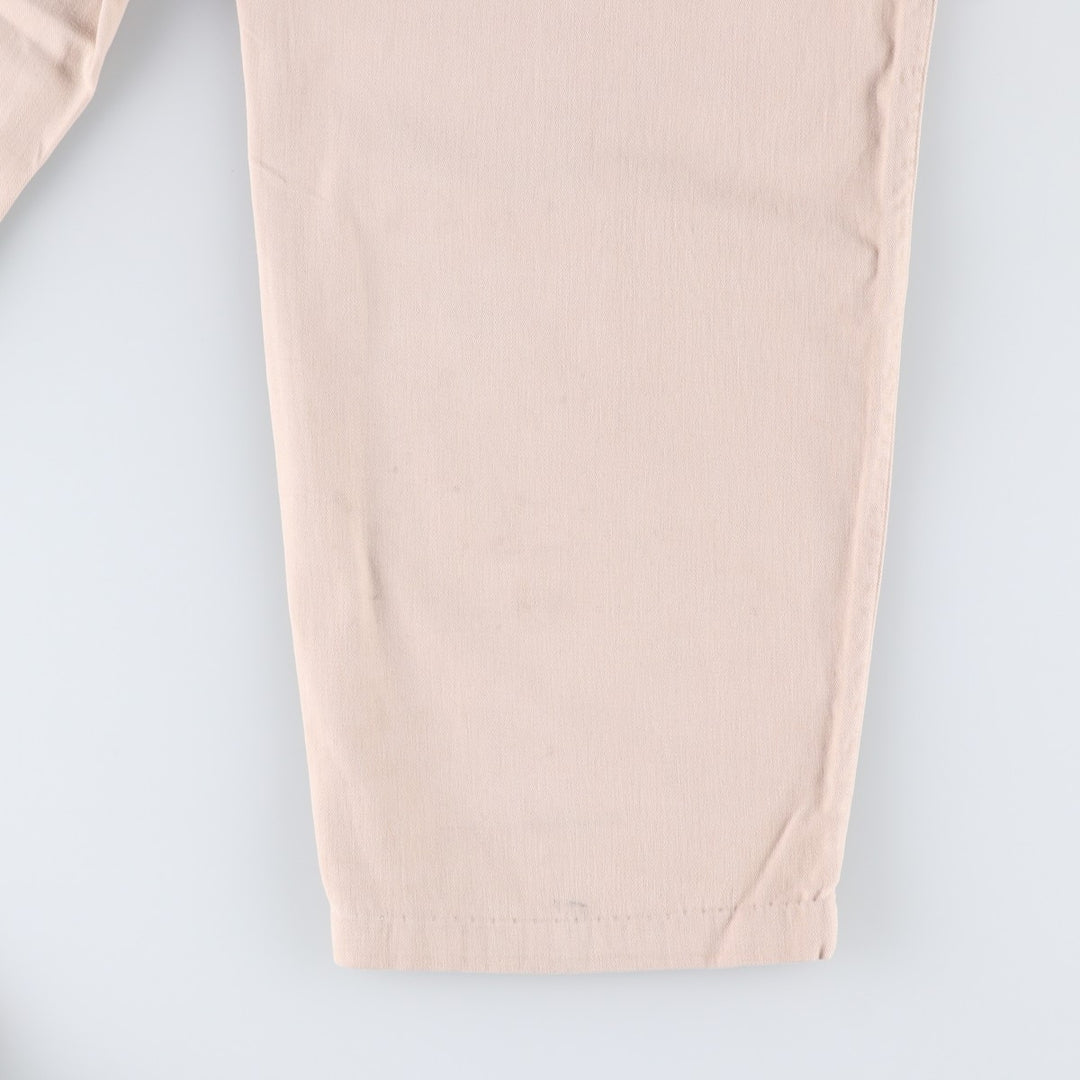 Ralph Lauren POLO by Ralph Lauren Two-pleat Chino Pants for Men, W34 equivalent cotton Beige type Vintage Second Hand