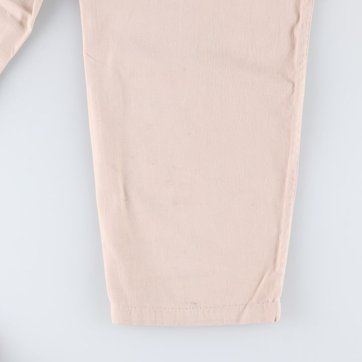 Ralph Lauren POLO by Ralph Lauren Two-pleat Chino Pants for Men, W34 equivalent cotton Beige type Vintage Second Hand