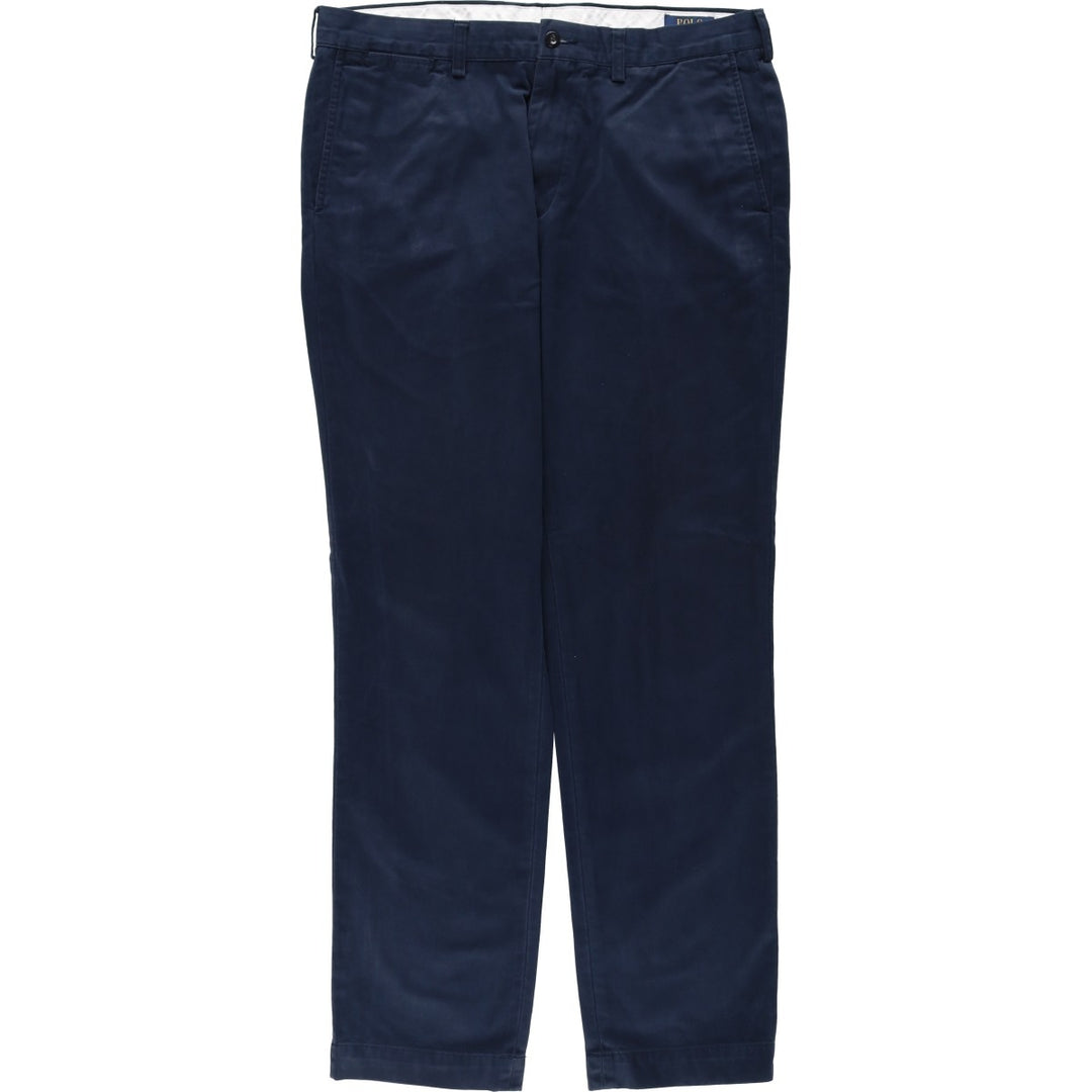 Ralph Lauren POLO RALPH LAUREN Chino Pants Men's W35 equivalent cotton navy blue type Vintage Second Hand