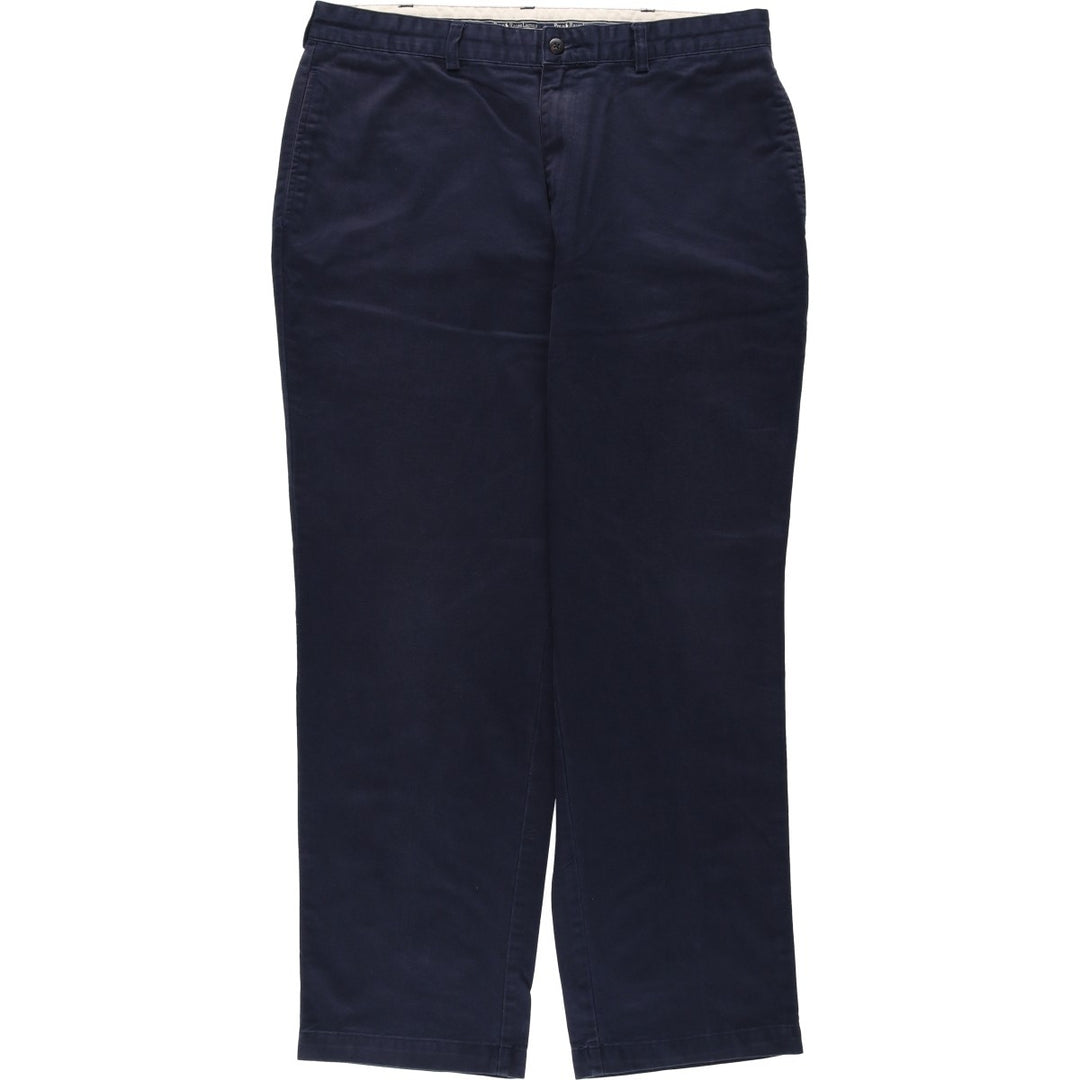 Ralph Lauren POLO RALPH LAUREN GORDON PANT Men's Chino Pants, Size W35 cotton navy blue type Vintage Second Hand