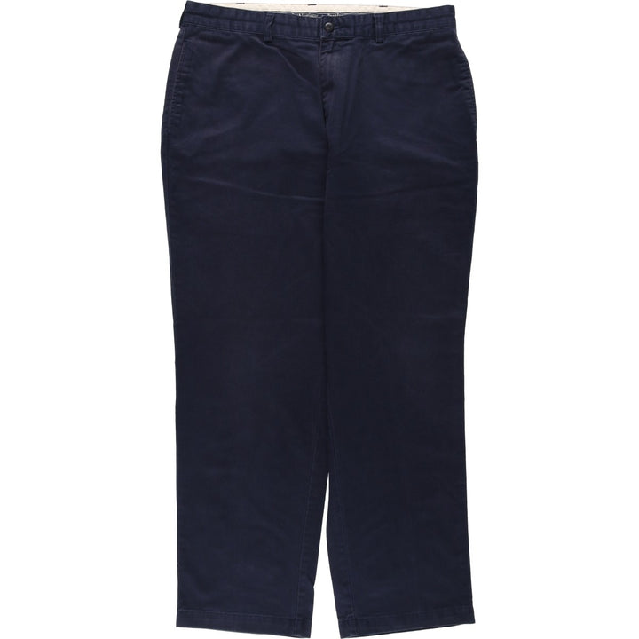 Ralph Lauren POLO RALPH LAUREN GORDON PANT Men's Chino Pants, Size W35 cotton navy blue type Vintage Second Hand