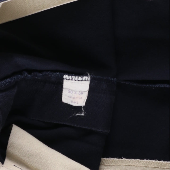 Ralph Lauren POLO RALPH LAUREN GORDON PANT Men's Chino Pants, Size W35 cotton navy blue type Vintage Second Hand
