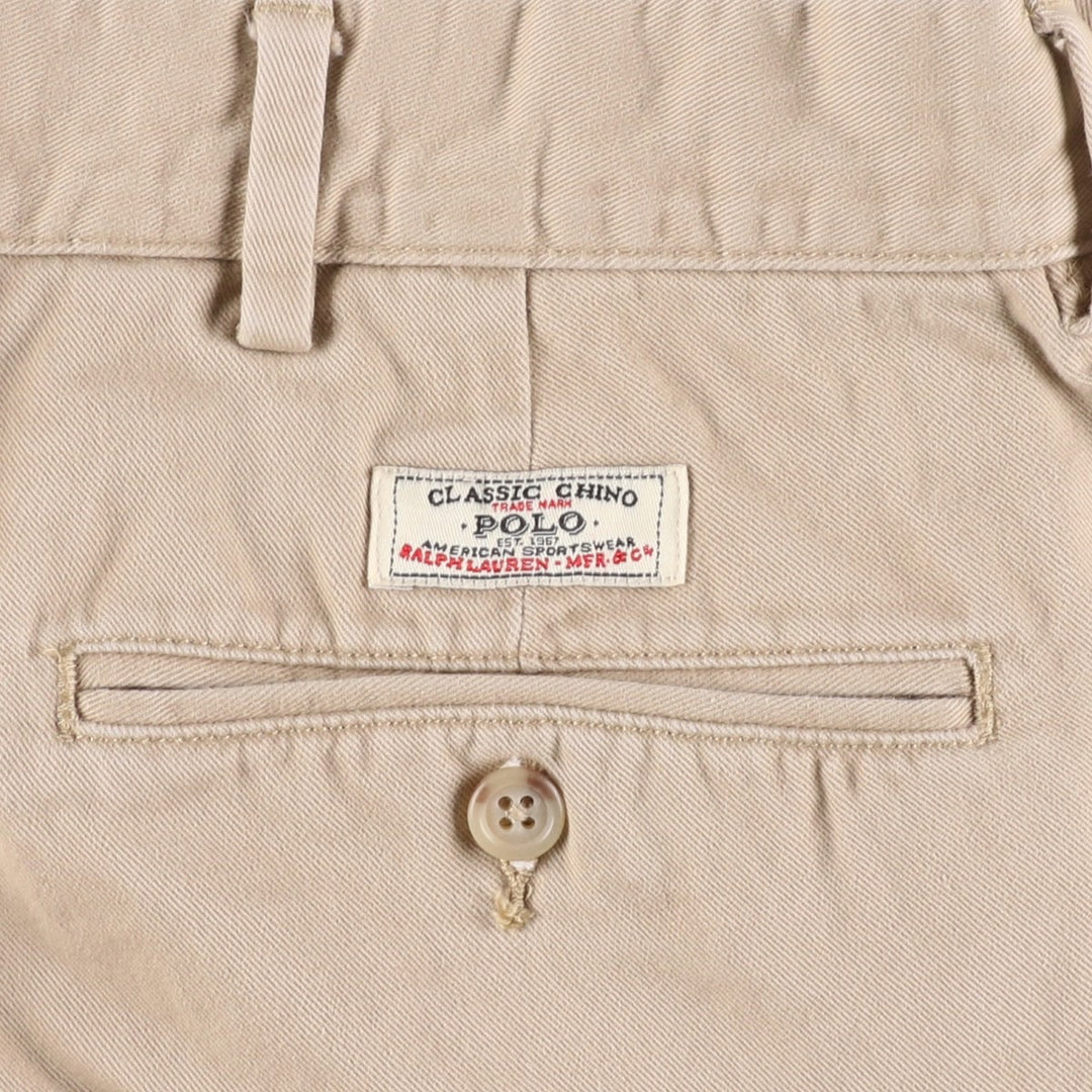 Ralph Lauren POLO by Ralph Lauren Men's W36 equivalent cotton Beige type Vintage Second Hand