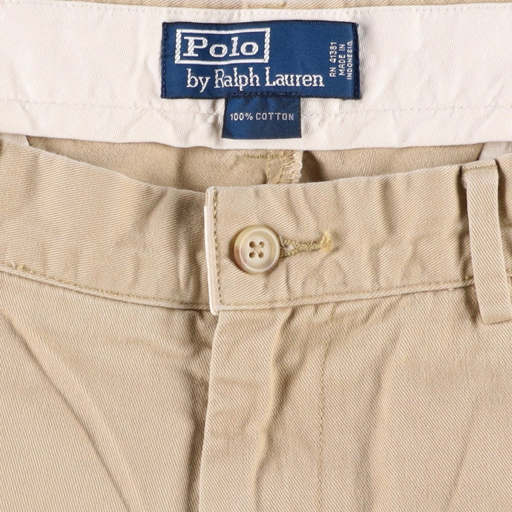 Ralph Lauren POLO by Ralph Lauren Men's W36 equivalent cotton Beige type Vintage Second Hand