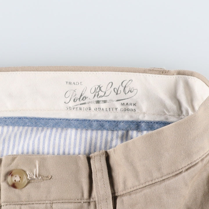 Ralph Lauren POLO RALPH LAUREN CLASSIC FIT Chino Pants Men's W33 equivalent cotton Beige type Vintage Second Hand