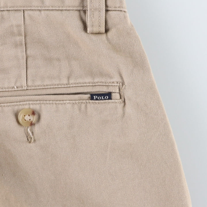 Ralph Lauren POLO RALPH LAUREN CLASSIC FIT Chino Pants Men's W33 equivalent cotton Beige type Vintage Second Hand