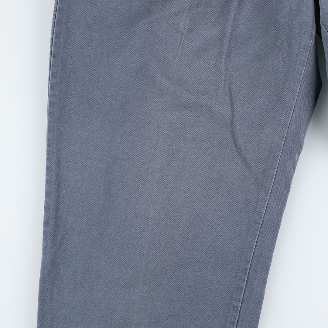 Ralph Lauren POLO by Ralph Lauren HAMMOND PANT, two-pleat chino pants, men's w35 equivalent cotton navy blue type Vintage Second Hand