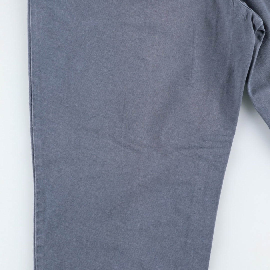 Ralph Lauren POLO by Ralph Lauren HAMMOND PANT, two-pleat chino pants, men's w35 equivalent cotton navy blue type Vintage Second Hand