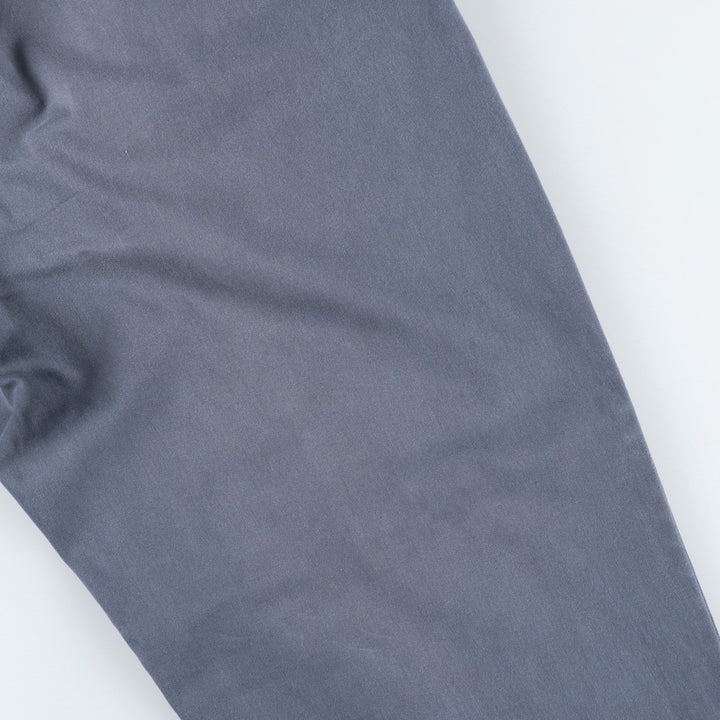 Ralph Lauren POLO by Ralph Lauren HAMMOND PANT, two-pleat chino pants, men's w35 equivalent cotton navy blue type Vintage Second Hand