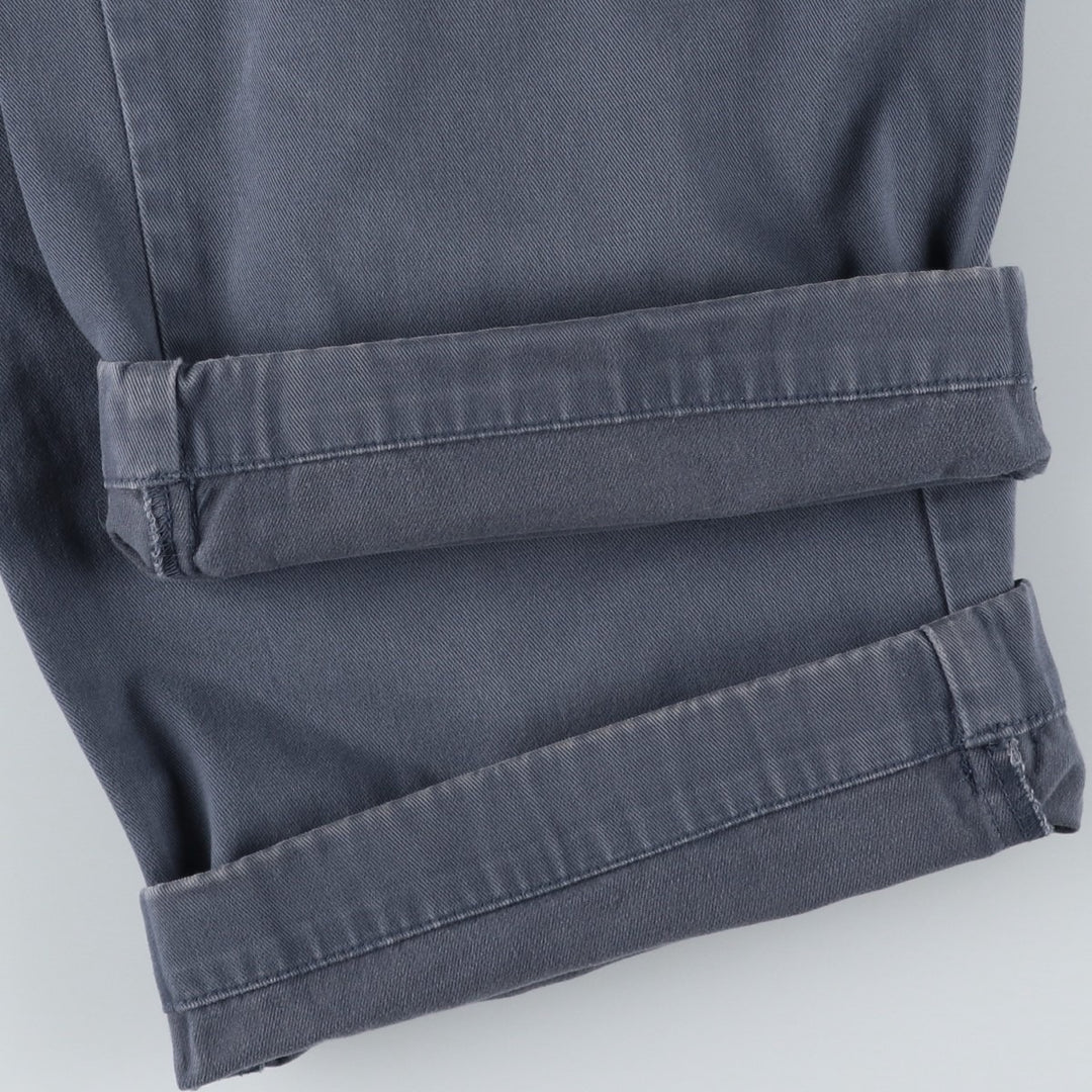 Ralph Lauren POLO by Ralph Lauren HAMMOND PANT, two-pleat chino pants, men's w35 equivalent cotton navy blue type Vintage Second Hand