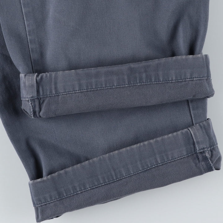 Ralph Lauren POLO by Ralph Lauren HAMMOND PANT, two-pleat chino pants, men's w35 equivalent cotton navy blue type Vintage Second Hand