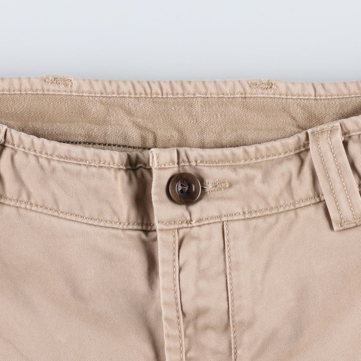 90s-00'S LLBean Chino Pants, Men's Size W34 (approx.), Vintage cotton Beige type Vintage Second Hand