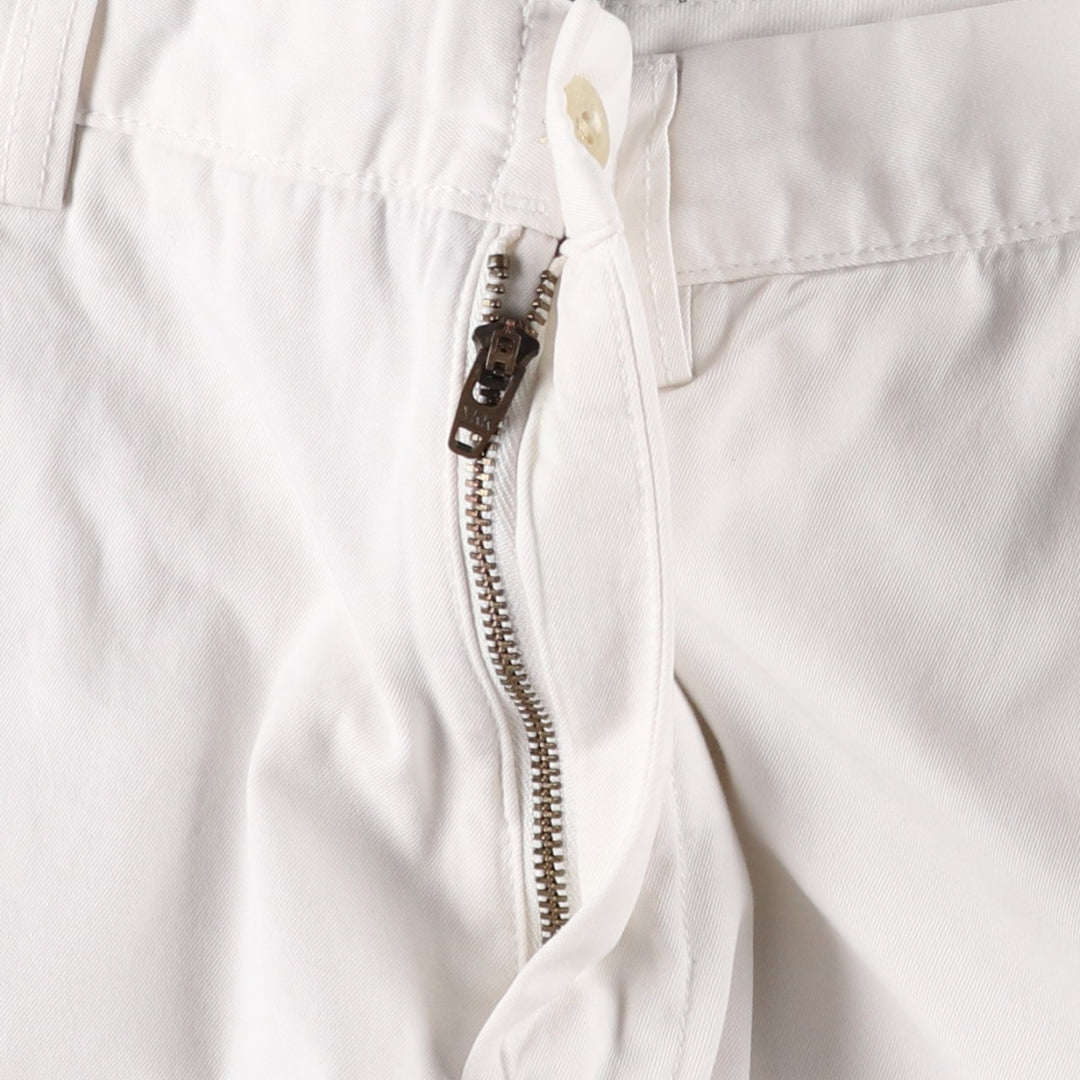Ralph Lauren POLO by Ralph Lauren PRESTON PANT Chino pants for men, equivalent to w34 cotton white type Vintage Second Hand
