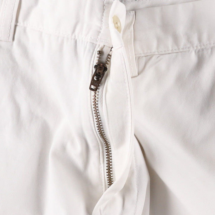 Ralph Lauren POLO by Ralph Lauren PRESTON PANT Chino pants for men, equivalent to w34 cotton white type Vintage Second Hand