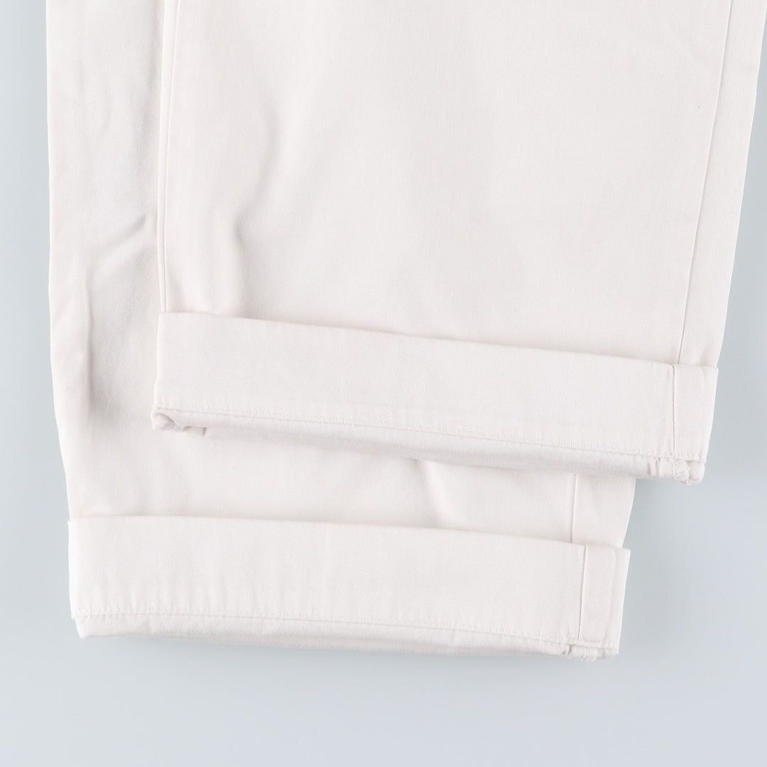 Ralph Lauren POLO by Ralph Lauren PRESTON PANT Chino pants for men, equivalent to w34 cotton white type Vintage Second Hand