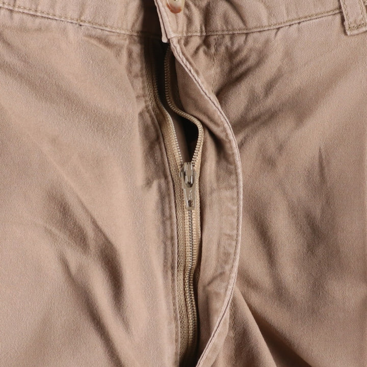 Ralph Lauren POLO by Ralph Lauren Two-Pleat Chino Pants, Men's Size W28 (approx.) cotton Beige type Vintage Second Hand