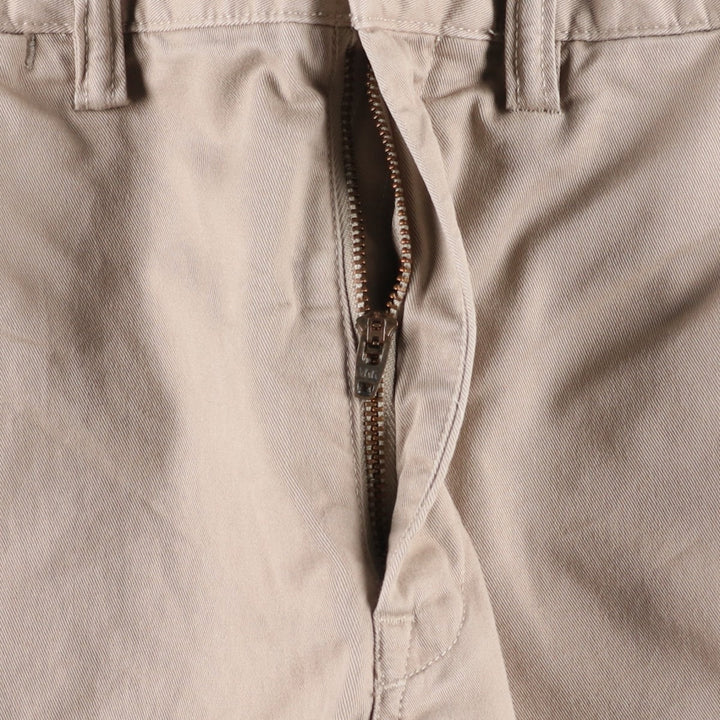 Ralph Lauren POLO RALPH LAUREN STRETCH STRAIGHT FIT Chino Pants, Men's W33 (approx.) cotton Beige type Vintage Second Hand