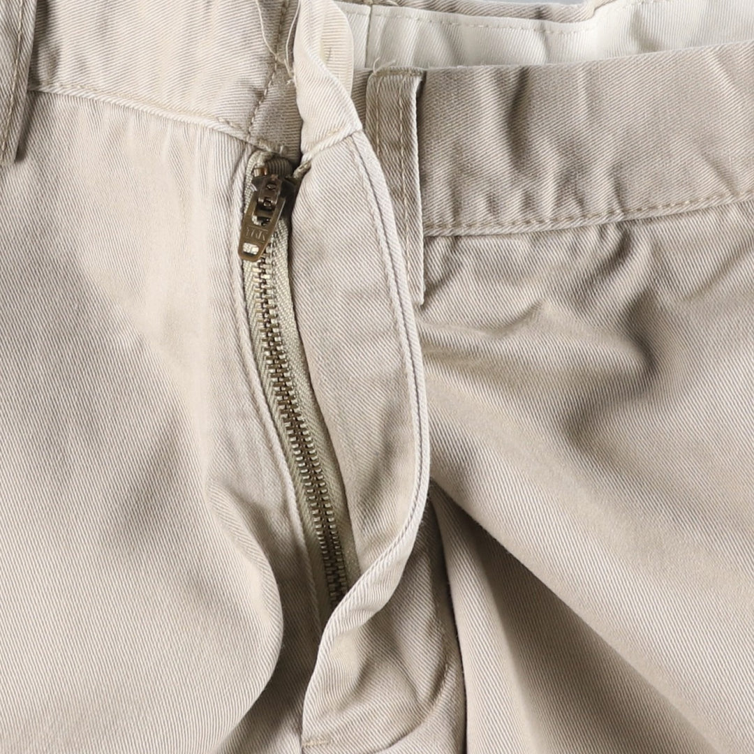 Ralph Lauren POLO by Ralph Lauren PRESTON PANT Chino pants for men, equivalent to w34 cotton Beige type Vintage Second Hand