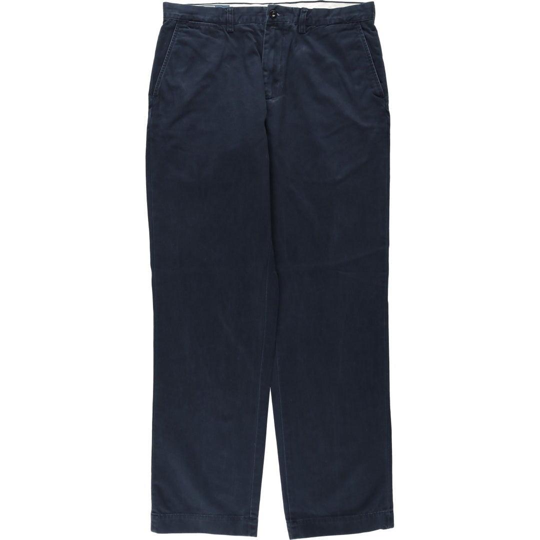 Ralph Lauren POLO by Ralph Lauren PRESTON PANT Chino pants for men, equivalent to w34 cotton navy blue type Vintage Second Hand