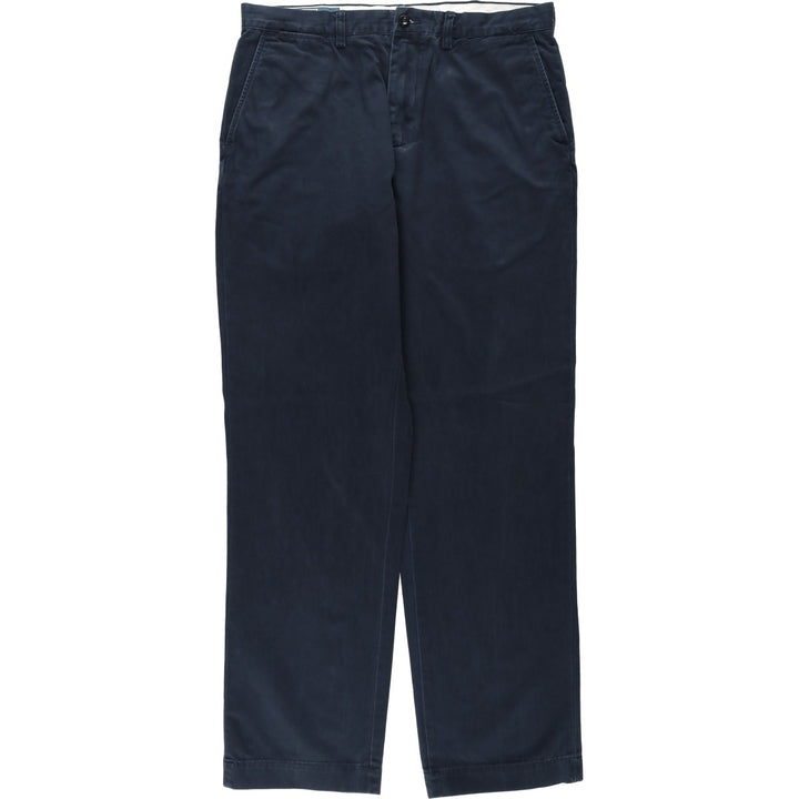 Ralph Lauren POLO by Ralph Lauren PRESTON PANT Chino pants for men, equivalent to w34 cotton navy blue type Vintage Second Hand