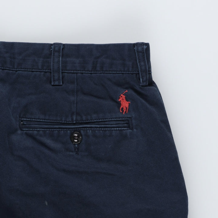 Ralph Lauren POLO by Ralph Lauren PRESTON PANT Chino pants for men, equivalent to w34 cotton navy blue type Vintage Second Hand