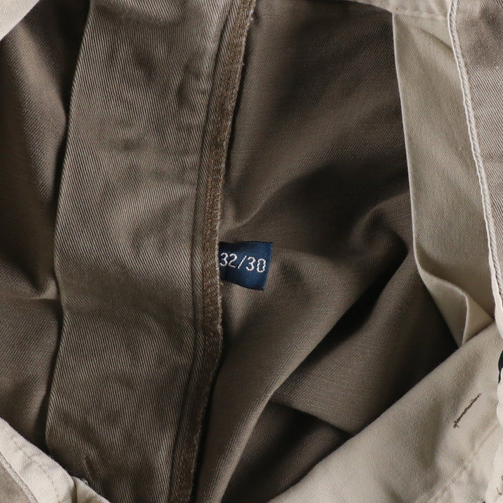 Ralph Lauren Polo Ralph Lauren Two-pleat Chino Pants for Men, W31 equivalent cotton Khaki type Vintage Second Hand