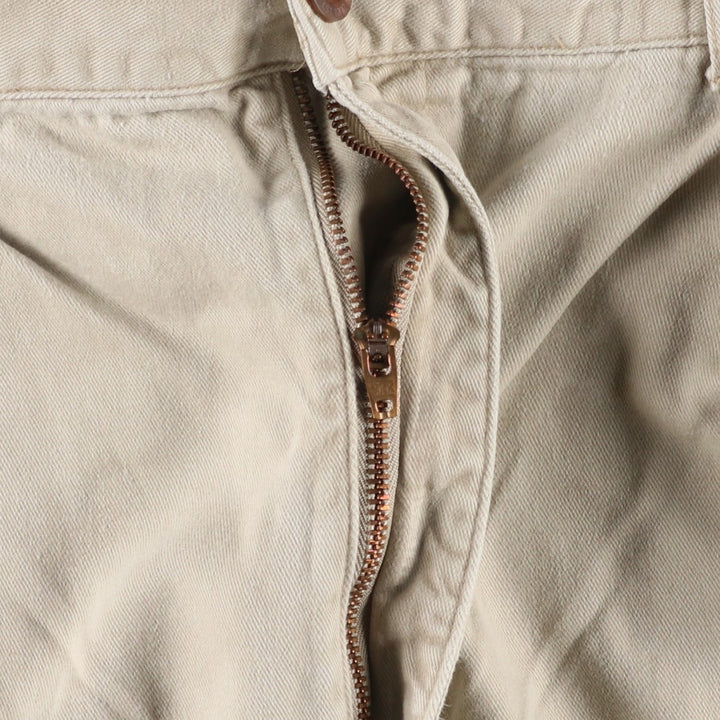 Ralph Lauren POLO by Ralph Lauren Two-pleat Chino Pants for Men, W35 cotton Beige type Vintage Second Hand