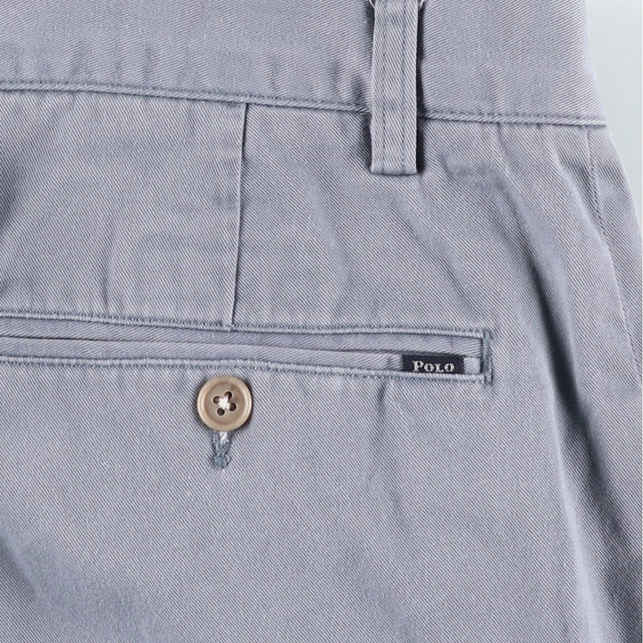 Ralph Lauren POLO RALPH LAUREN CLASSIC FIT Chino Pants Men's W34 equivalent cotton gray type Vintage Second Hand