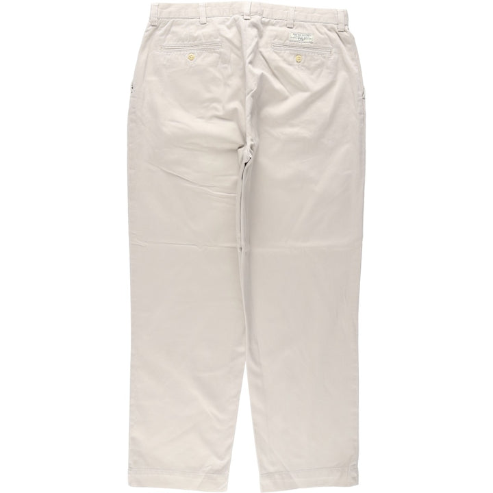 Ralph Lauren POLO by Ralph Lauren PROSPECT PANT Chino pants for men, equivalent to w34 cotton ivory Vintage Second Hand