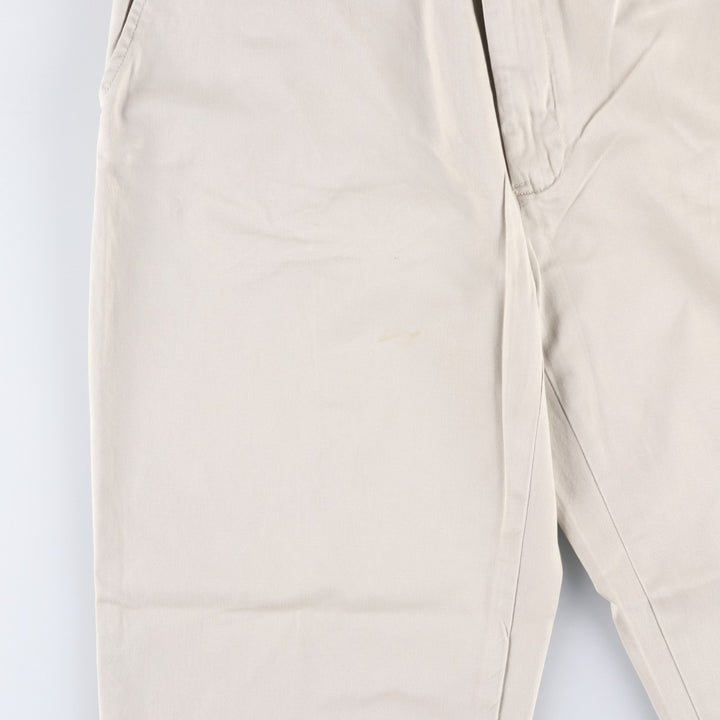 Ralph Lauren POLO by Ralph Lauren PROSPECT PANT Chino pants for men, equivalent to w34 cotton ivory Vintage Second Hand