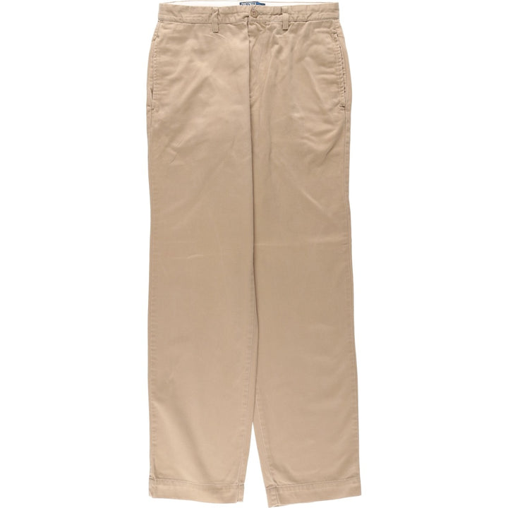 Ralph Lauren POLO by Ralph Lauren KEATING PANT Chino Pants, Men's W30 equivalent. cotton beige type brown Vintage Second Hand