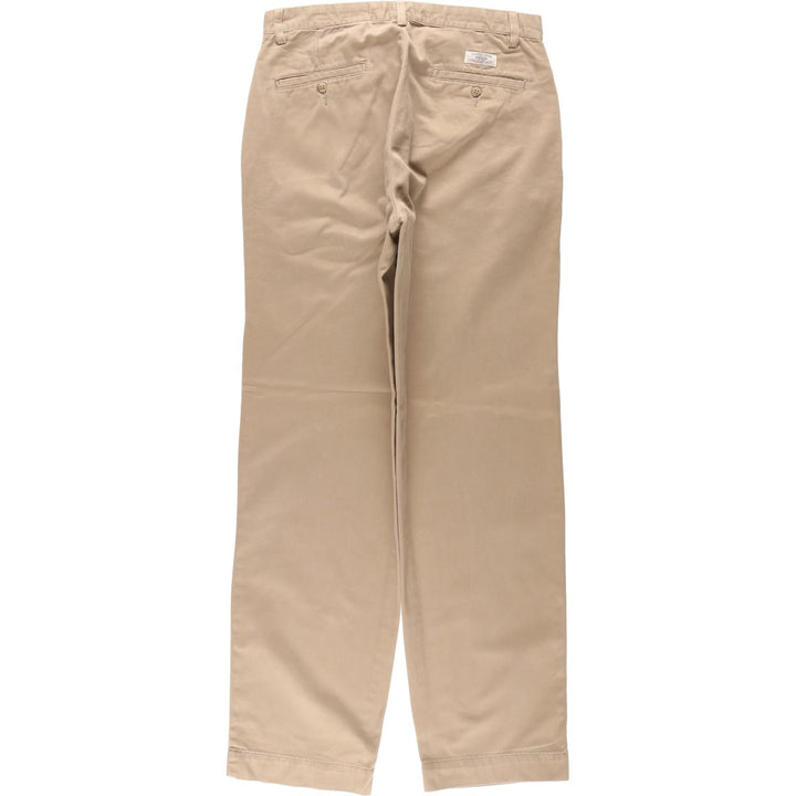 Ralph Lauren POLO by Ralph Lauren KEATING PANT Chino Pants, Men's W30 equivalent. cotton beige type brown Vintage Second Hand