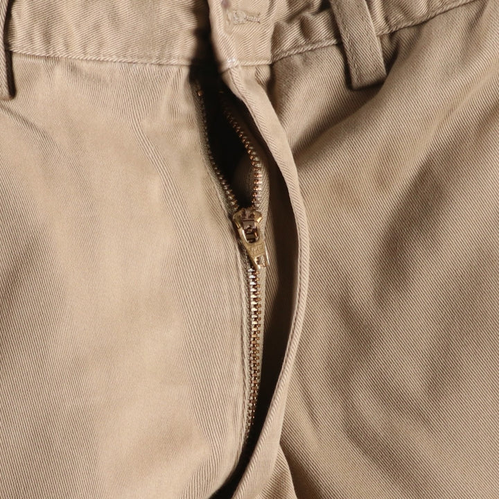 Ralph Lauren POLO by Ralph Lauren KEATING PANT Chino Pants, Men's W30 equivalent. cotton beige type brown Vintage Second Hand