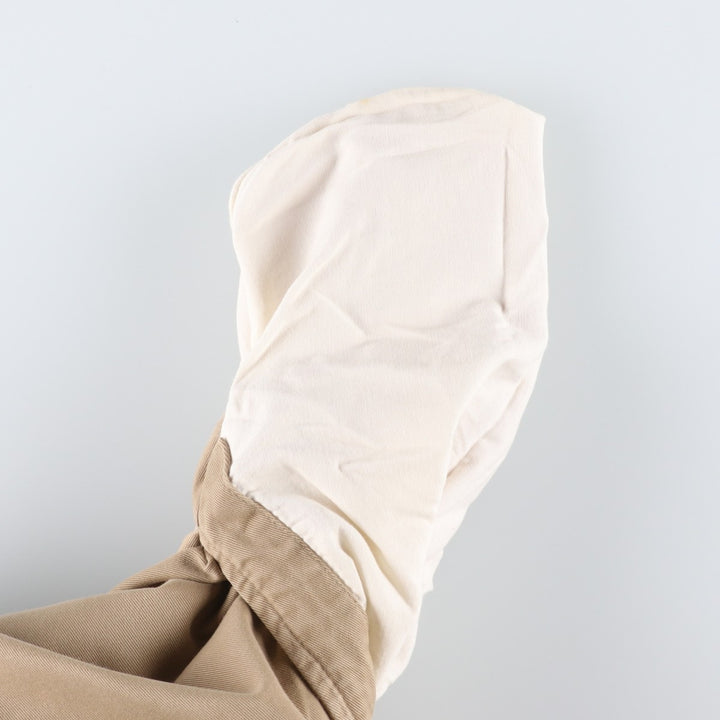 Ralph Lauren POLO by Ralph Lauren KEATING PANT Chino Pants, Men's W30 equivalent. cotton beige type brown Vintage Second Hand