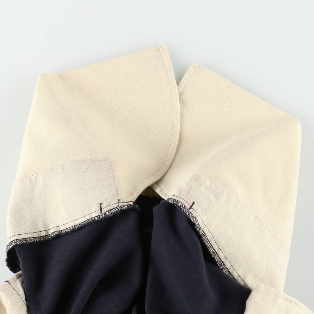 Ralph Lauren Polo Ralph Lauren Andrew Pant Two-pleat Chino Pants Men's Size W32 cotton navy blue type Vintage Second Hand