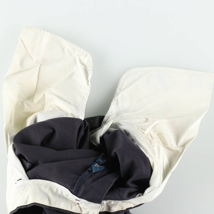 Ralph Lauren POLO by Ralph Lauren Two-pleat Chino Pants for Men, W35 cotton navy blue type Vintage Second Hand