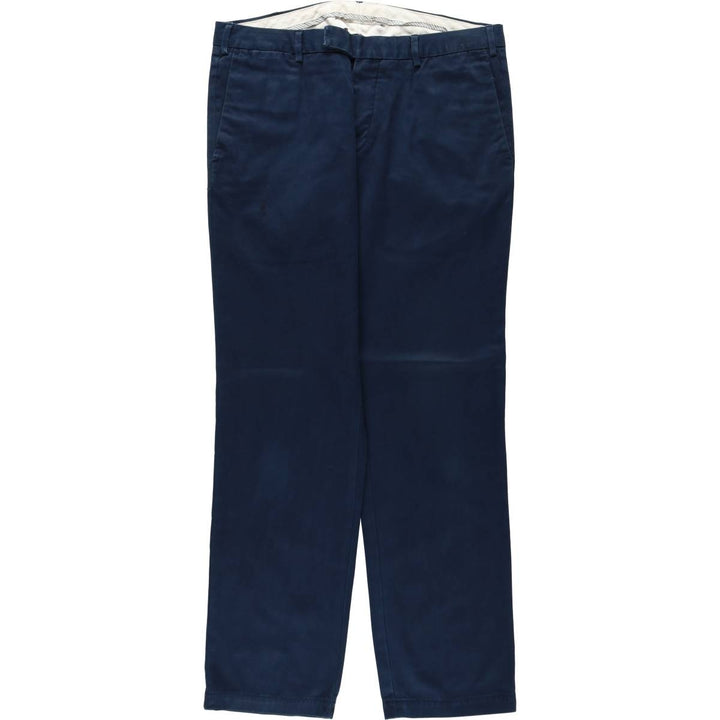 Ralph Lauren POLO by Ralph Lauren CUSTOM FIT PANT Chino Pants Men's W34 equivalent cotton navy blue type Vintage Second Hand