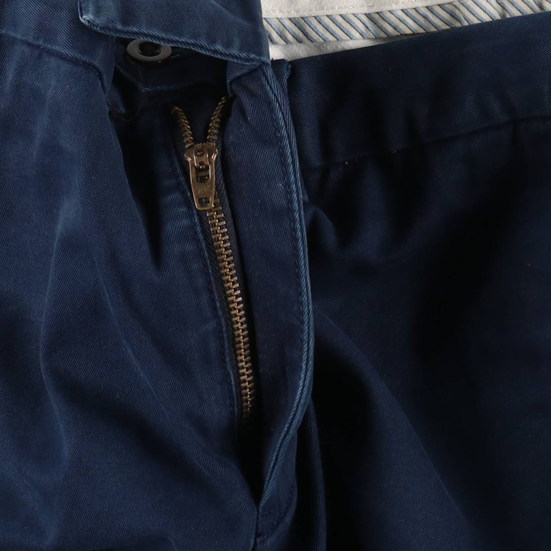 Ralph Lauren POLO by Ralph Lauren CUSTOM FIT PANT Chino Pants Men's W34 equivalent cotton navy blue type Vintage Second Hand