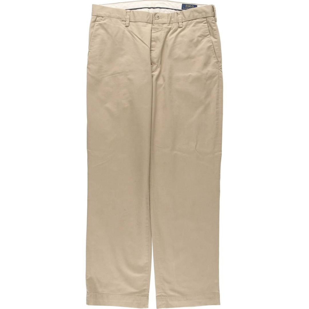 Ralph Lauren POLO RALPH LAUREN Stretch Classic Fit Chino Pants, Men's Size W33 (approx.) cotton Beige type Vintage Second Hand