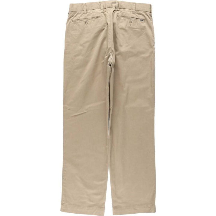 Ralph Lauren POLO RALPH LAUREN Stretch Classic Fit Chino Pants, Men's Size W33 (approx.) cotton Beige type Vintage Second Hand