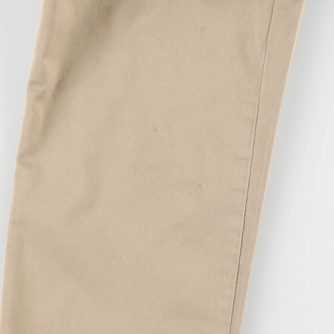 Ralph Lauren POLO RALPH LAUREN Stretch Classic Fit Chino Pants, Men's Size W33 (approx.) cotton Beige type Vintage Second Hand