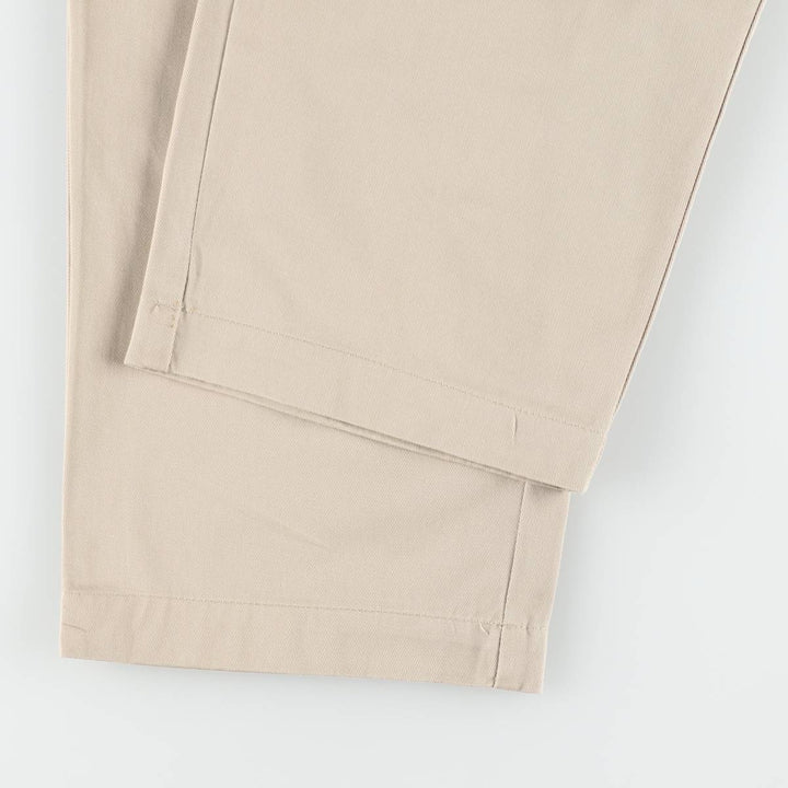 Ralph Lauren Polo Ralph Lauren Andrew Pant Two-pleat Chino Pants Men's Size W32 cotton Beige type Vintage Second Hand