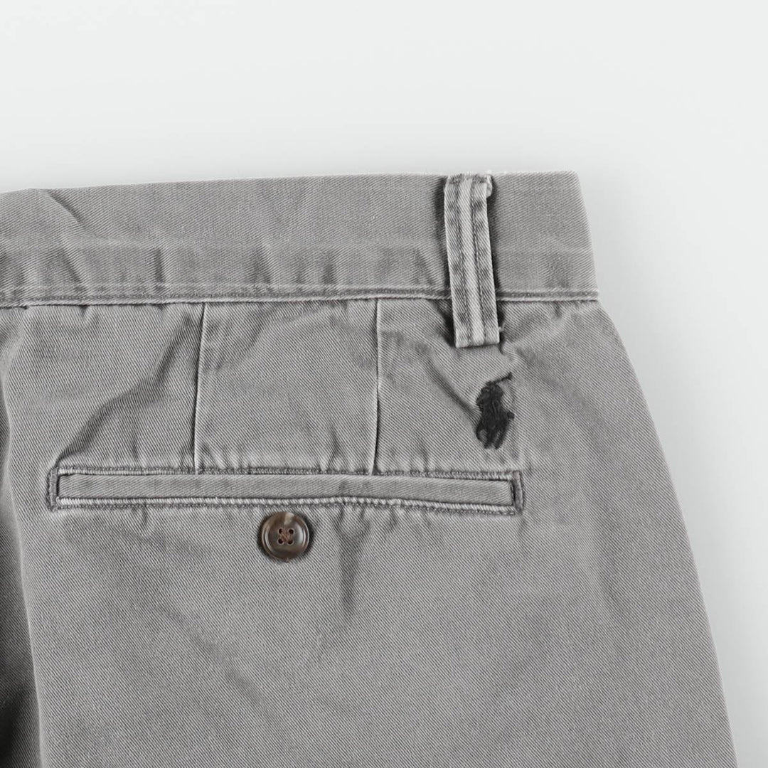 Ralph Lauren POLO RALPH LAUREN CLASSIC FIT Chino Pants, Men's W35 (approx.) unclear gray type Vintage Second Hand