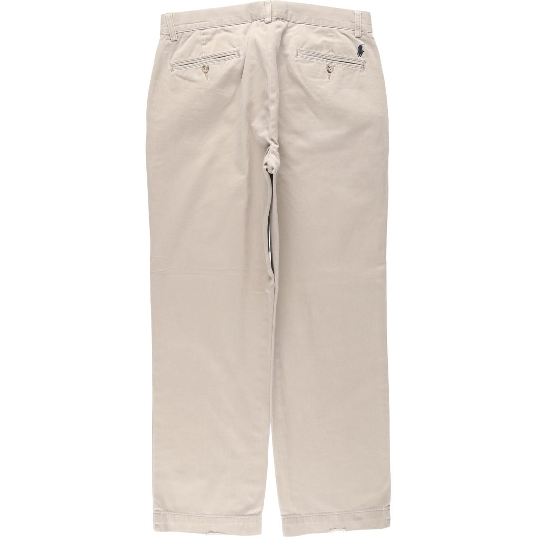 Ralph Lauren POLO by Ralph Lauren Classic Fit Chino Pants, Men's, Size W34 cotton Beige type Vintage Second Hand